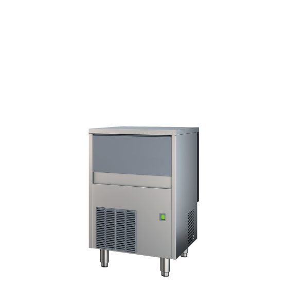 Fabricador de Hielo Triturado Tefcold HG 90A | Producción 90 kg/24h | Depósito 19 kg | Aire | R290 | 496x660x795 mm