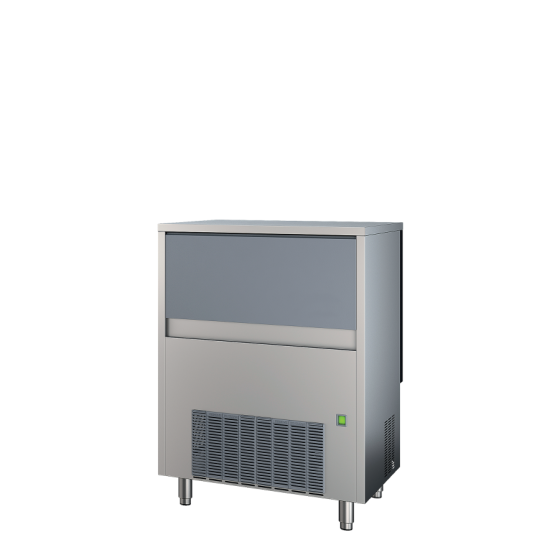 Fabricador de Hielo Triturado Tefcold HG 150A | Producción 150 kg/24h | Depósito 55 kg | Aire | R290 | 741x678x1015 mm