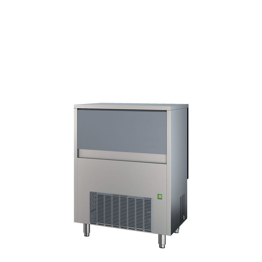 Fabricador de Hielo Triturado Tefcold HG 150A | Producción 150 kg/24h | Depósito 55 kg | Aire | R290 | 741x678x1015 mm