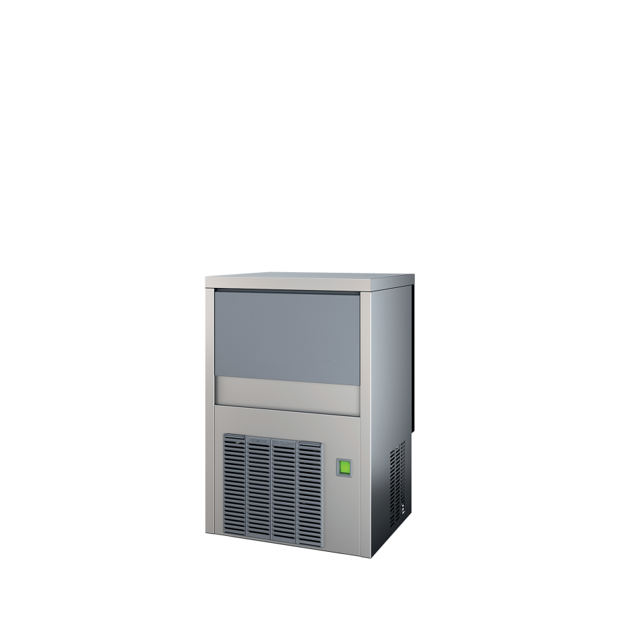 Fabricador de Cubitos de Hielo Tefcold CP 20 | Producción 20 kg/24h | Depósito 4 kg | Aire/Agua | R290 | 355x404x640 mm