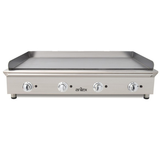 Plancha a Gas Arilex | Ref: 130FRYGRN | 1310mm | Acero Rectificado 15mm | 22kW | Piezoeléctrico