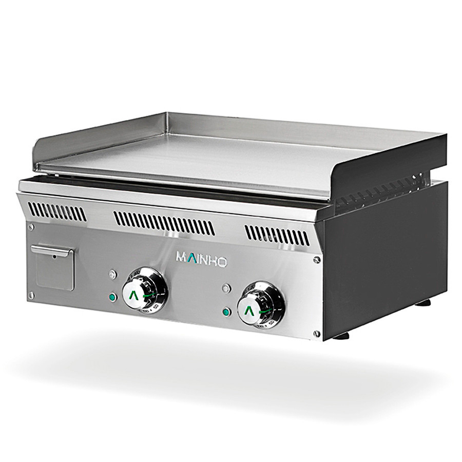 Plancha profesional eléctrica ELP-62EMRN con placa rectificada semiranurada