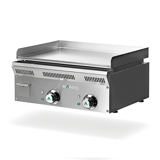 Plancha profesional eléctrica ELP-62EMCN con placa de cromo duro