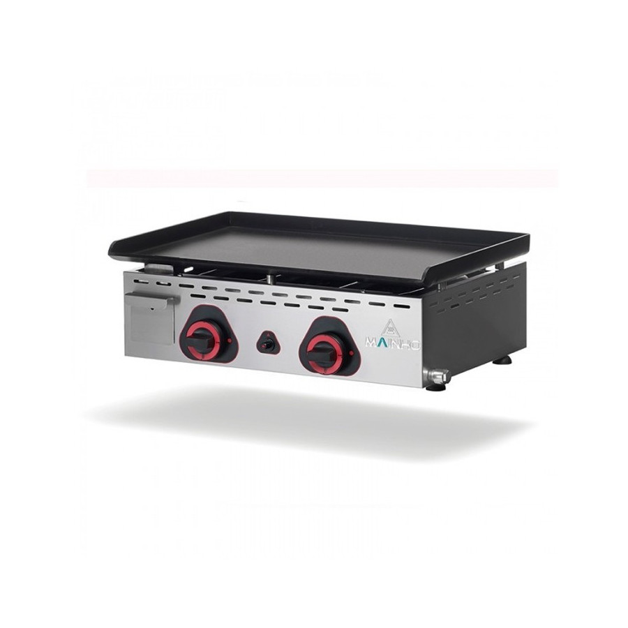 Plancha profesional eléctrica ECOEM-60PV UNI con placa de acero pavonado