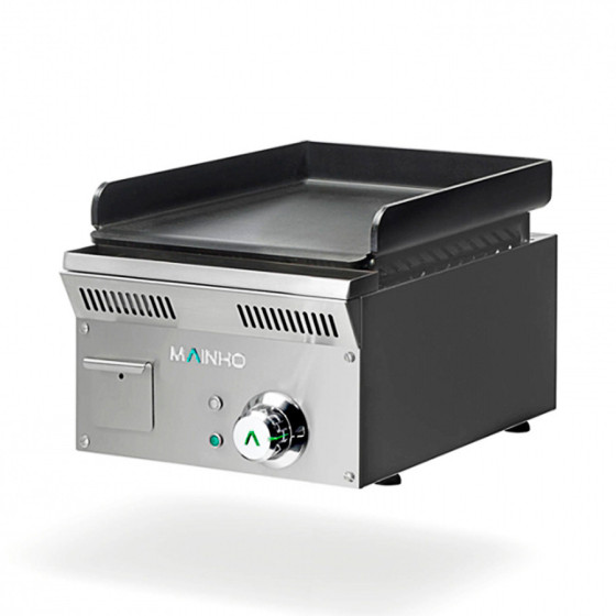 Plancha profesional eléctrica ELP-31EMN con placa de acero pavonado