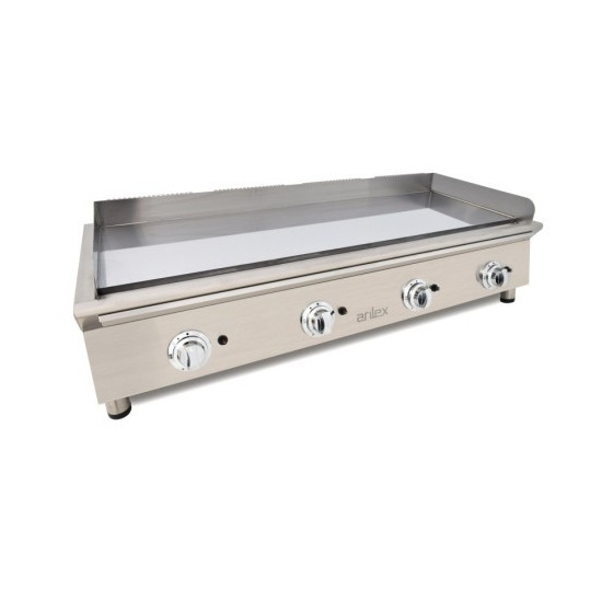 Frytop a Gas Arilex | Ref: 130FRYGCN | 130 cm | Acero Inox | Cromo Duro 15mm | 22 kW