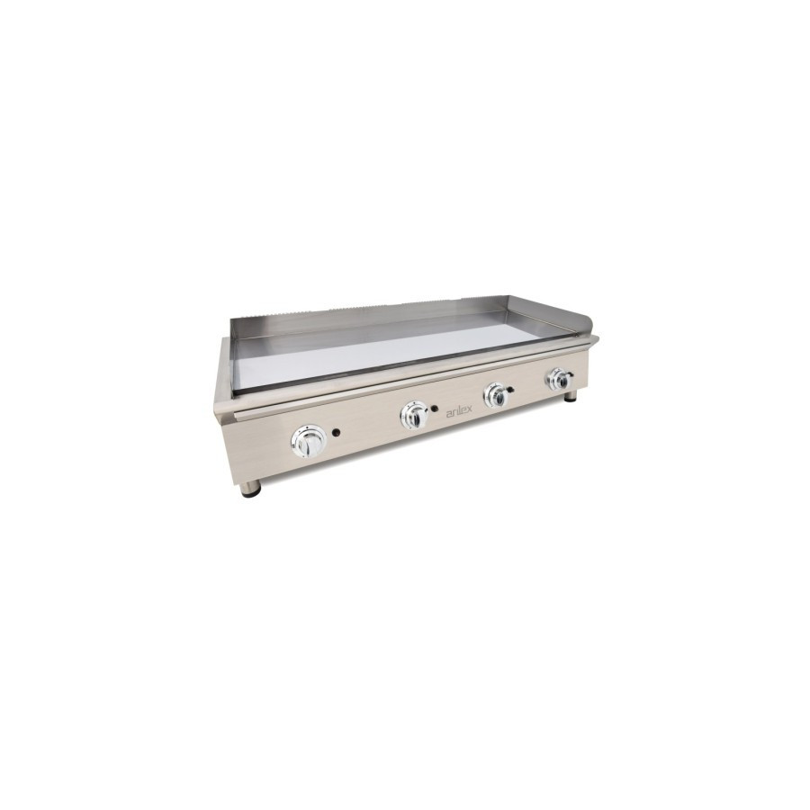 Frytop a Gas Arilex | Ref: 130FRYGCN | 130 cm | Acero Inox | Cromo Duro 15mm | 22 kW