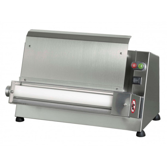 Laminadora de Masa Semiautomática 1 Rodillo | Ref: S42MR | Pizza Ø26-40cm | 370W | Acero Inox.