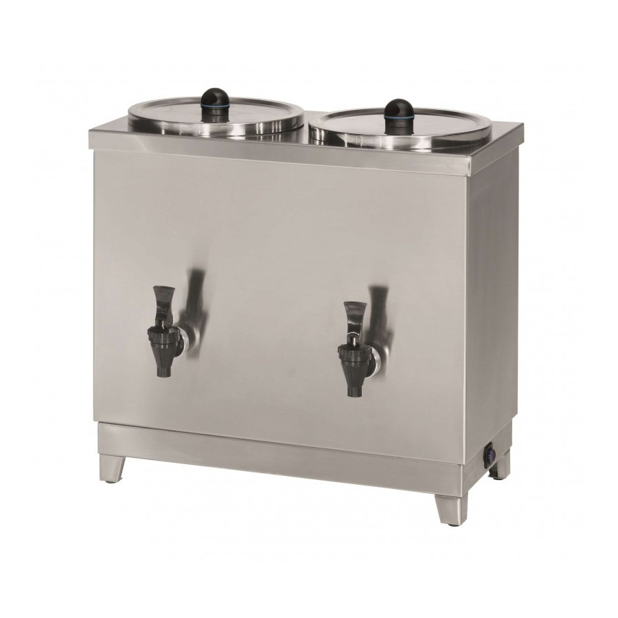 Termo de Leche 12 litros potencia de 1500+1500W con medidas 525x265x525h mm T12L