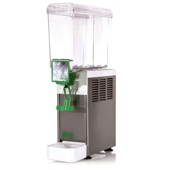 Dispensador de Bebidas Frías Clima Hostelería | Ref: JOLLY8/1 | 8L | 1 Cuba | Acero Inox.