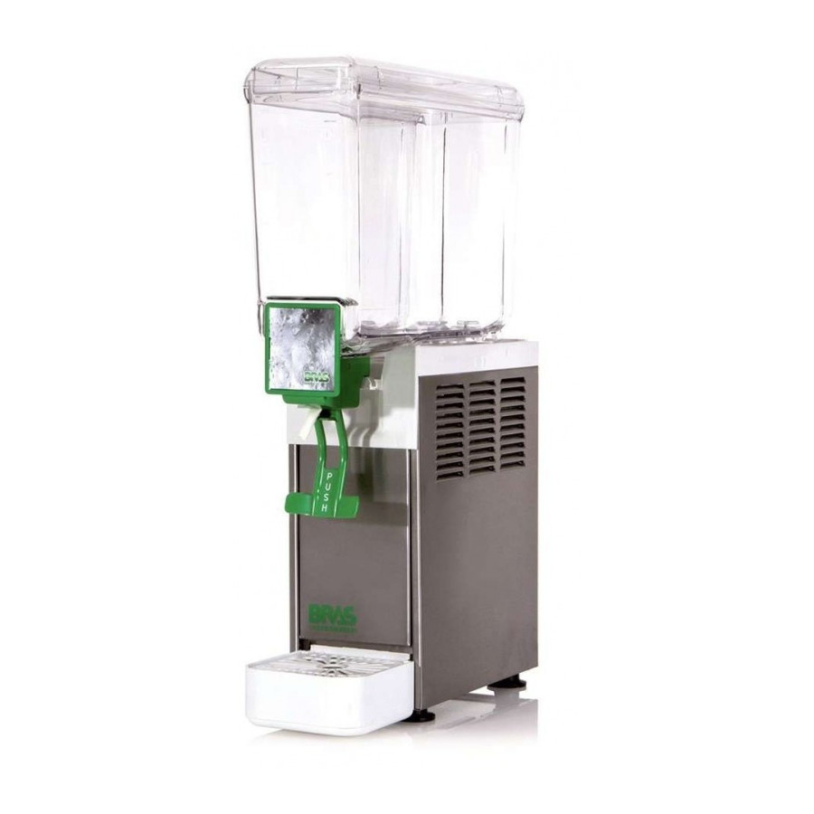 Dispensador de Bebidas Frías Clima Hostelería | Ref: JOLLY8/1 | 8L | 1 Cuba | Acero Inox.