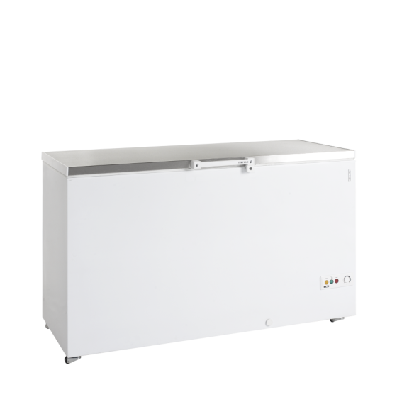 Congelador de Arcón TEFCOLD FR505S SL | Tapa de Acero Inoxidable | 1504x700x945 mm | Capacidad 454 L | Clase D
