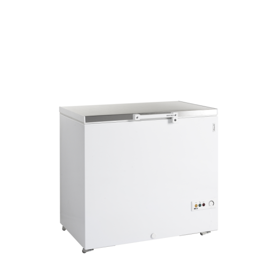 Congelador de Arcón TEFCOLD FR305S SL | Tapa de Acero Inoxidable | 984x700x945 mm | Capacidad 273 L | Clase C