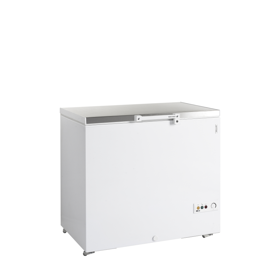 Congelador de Arcón TEFCOLD FR305S SL | Tapa de Acero Inoxidable | 984x700x945 mm | Capacidad 273 L | Clase C