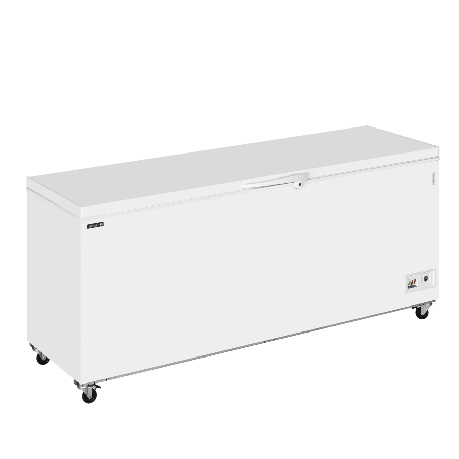 Congelador de Arcón TEFCOLD CF700 SL | Tapa Ciega y Cierre con Llave | 2060x716x903 mm | Capacidad 600 L | Clase D
