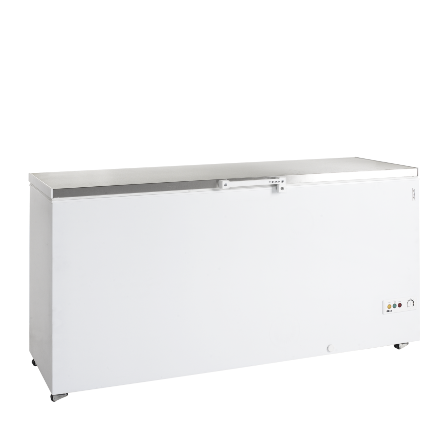 Congelador de Arcón TEFCOLD FR605S SL | Tapa de Acero Inoxidable | 1804x680x945 mm | Capacidad 534 L | Clase D
