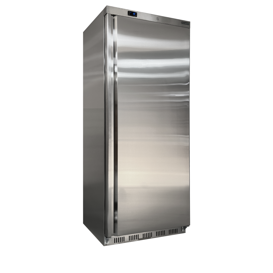 Refrigerador Almacenamiento GN2/1 | Ref: UR600SS | 620L | 1 Puerta Maciza | Vent. | 0 a +8°C | Clase A | 777x745x1895 mm
