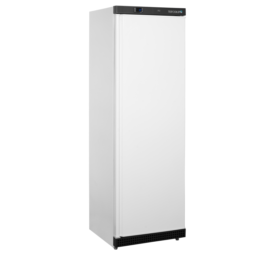 Refrigerador Almacenamiento TEFCOLD UR400W1 | 239L Netos | -2/+8°C | 1 Puerta Maciza | Vent. | Clase A | 600x615x1855mm