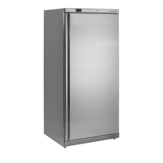 Refrigerador Almacenamiento Inox TEFCOLD UR550S | 420L | +2/+10°C | Vent. | Clase C | 777x715x1720 mm
