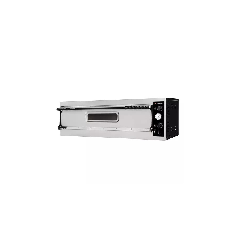 Horno Eléctrico para Pizza Trifásico Sammic PO-6W | 5120173 | 1 Cámara | Para 6 Pizzas Ø 32 cm | 7200W | 400V