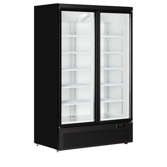 Expositor Refrigerado TEFCOLD Atom Maxi C2DB | 2 Puertas Batientes | 1253x710x2003 mm | Capacidad 809 L | Clase Energética B