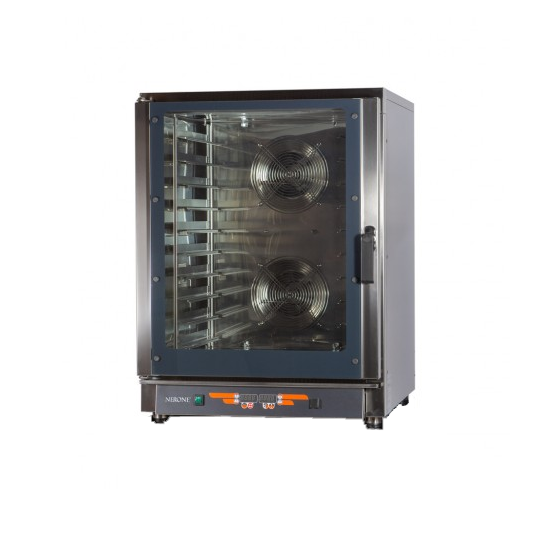 Horno de Convección Mixto Digital TECNODOM Nerone Mid NEMID 10 | 10 Bandejas GN 1/1 o 600x400 mm | Trifásico | 840x910x1150 mm