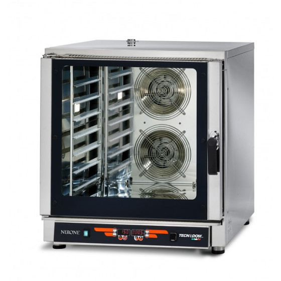 Horno de Convección Mixto Digital ABC Nerone Mid NEMID 7 | 7 Bandejas GN 1/1 o 600x400 mm | Trifásico | 840x910x930 mm
