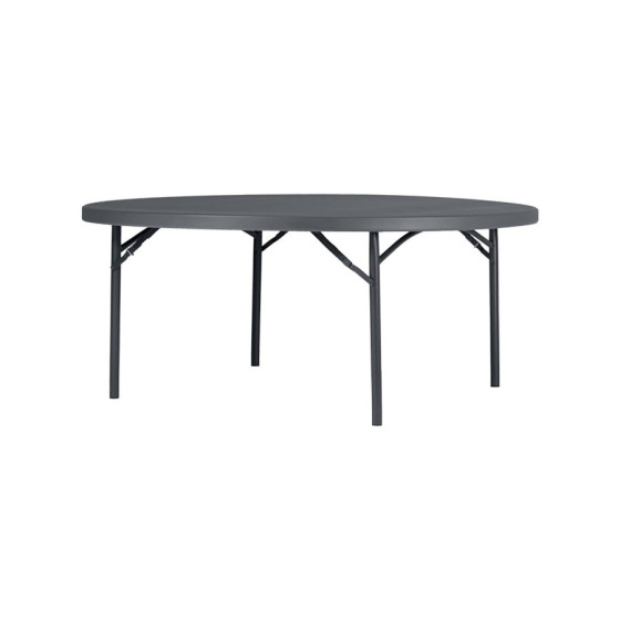 Mesa Plegable Redonda Zown Planet180 | Ref: BT-71-NC | Ø180.3 cm | 10 Personas | Uso Exterior