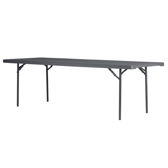 Mesa Plegable Rectangular Zown Classic XXL240 | Ref: PT012X004A | 240x91.4x74.3 cm | 8 Personas | Polietileno