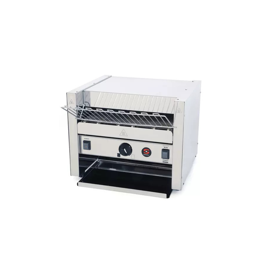 Tostadora de Cinta Industrial Sammic ST-33 | 5110034 | Cinta 370 mm | 900 Tostadas/h | Variador de Velocidad | 2800W | 230V