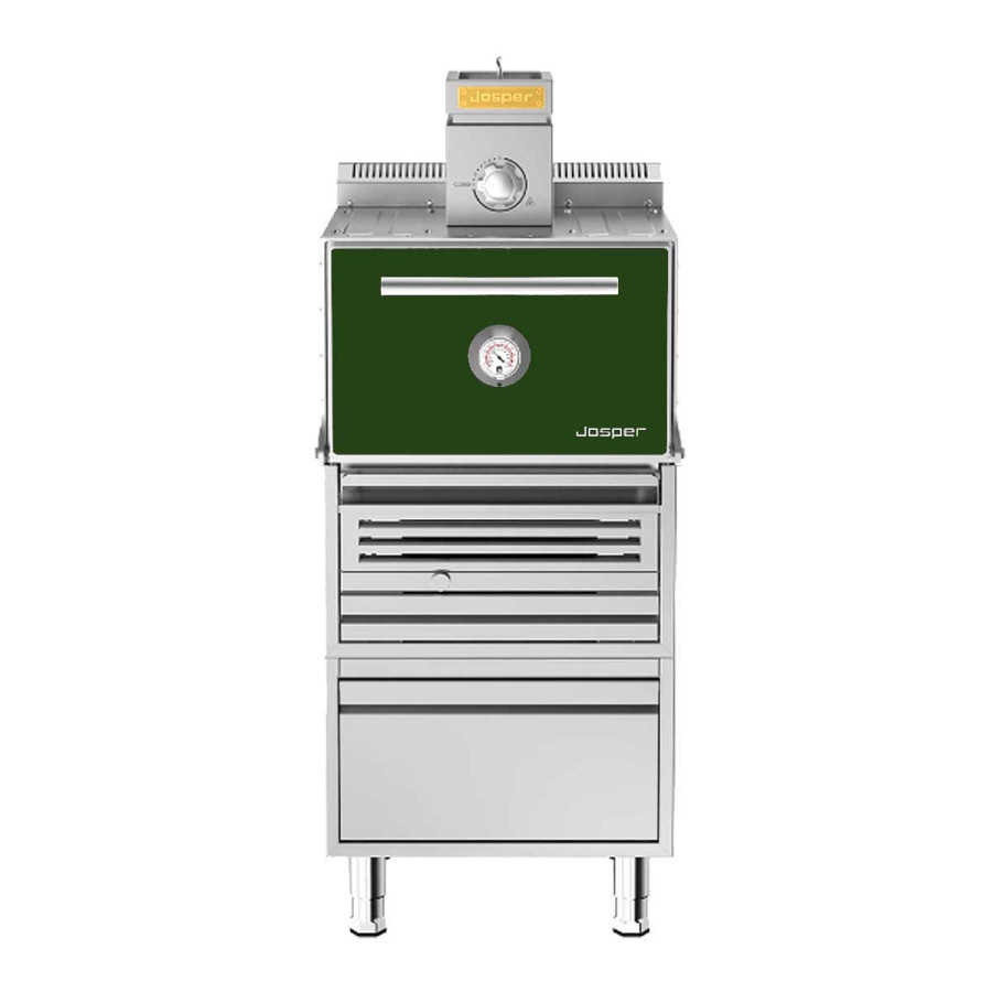 Horno Brasa Josper HJX-Pro S80-TD | 60 kg/h | 80 Comensales | 649x778x1600 mm |  Verde