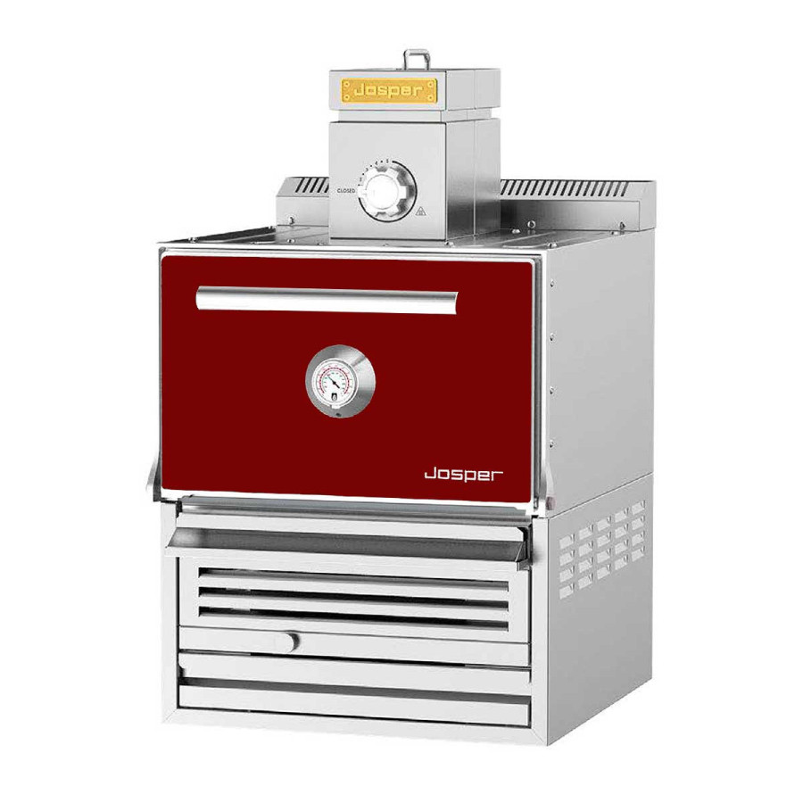 Horno Brasa Josper HJX-Pro S80 | Ref: HJX-PRO-S80 | 60 kg/h | 80 Comensales | 649x1017x1030 mm | Burdeos