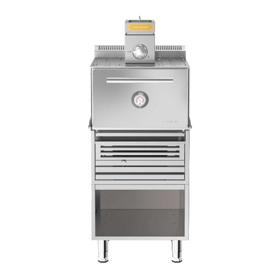 Horno Brasa Josper HJX-Pro S80-T | Producción 60 kg/h | 80 Comensales | 649x1017x1600 mm | Inox
