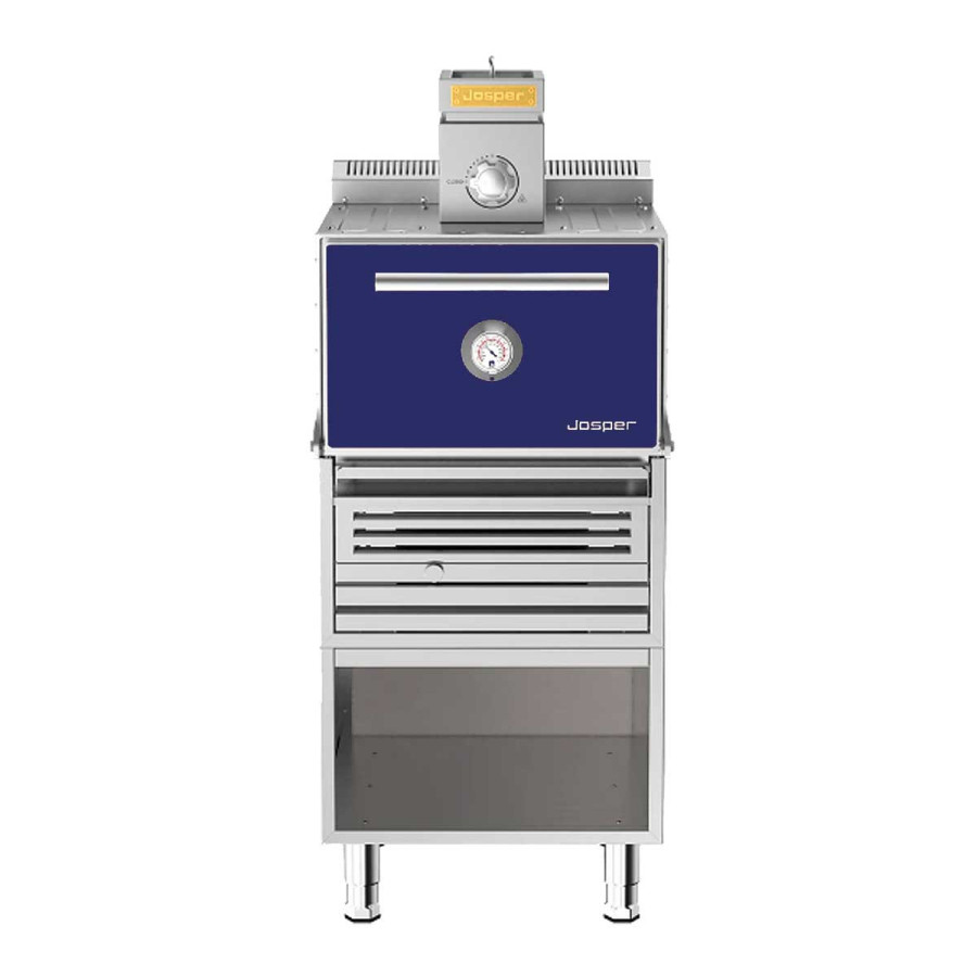 Horno Brasa Josper HJX-Pro S80-T | Producción 60 kg/h | 80 Comensales | 649x1017x1600 mm | Azul