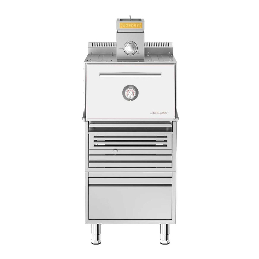 Horno Brasa Josper HJX-Pro S80-TD | 60 kg/h | 80 Comensales | 649x778x1600 mm |  Blanco