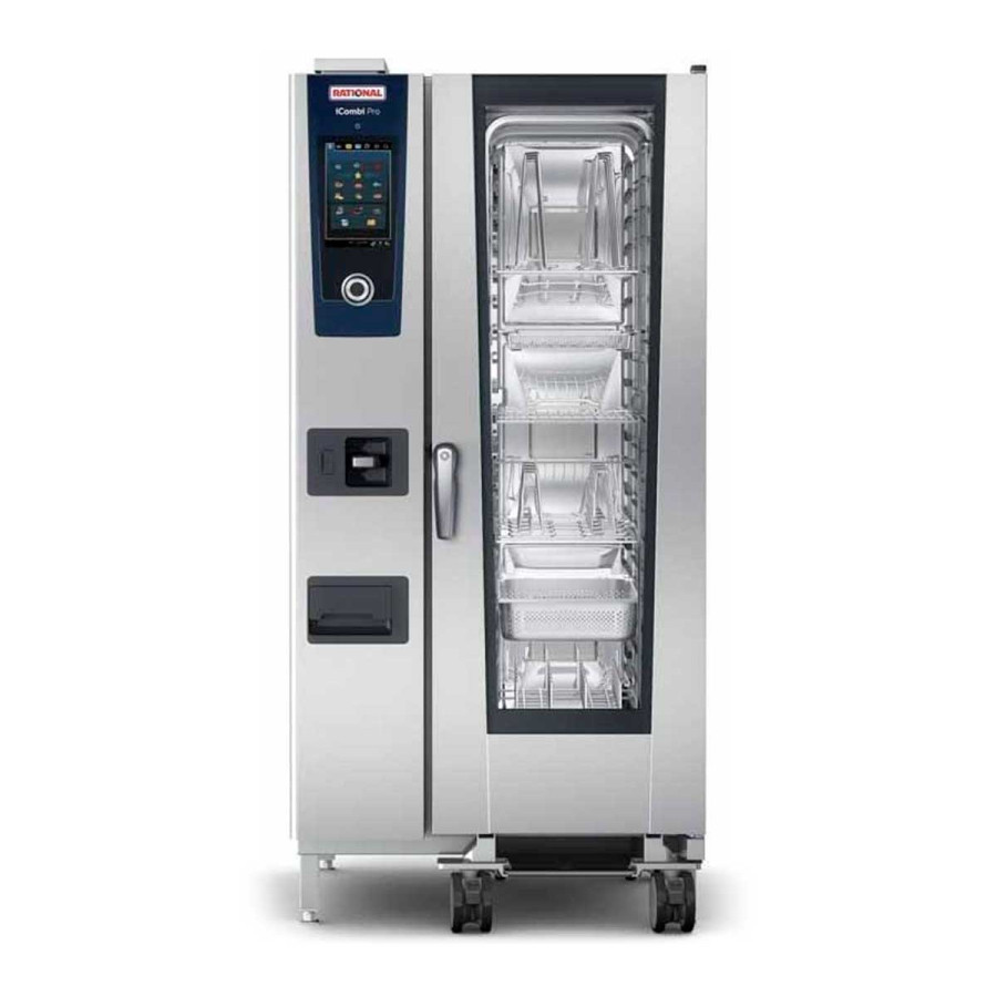 Horno Combi Rational iCombi Pro 20-1/1 Gas Natural H G20 | Ref: CF1GRRA.0000846 | 20 GN 1/1 | 42 kW | 877x913x1872mm