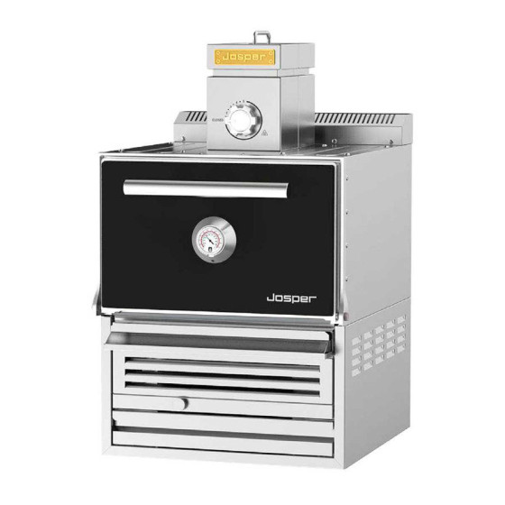 Horno Brasa Josper HJX-Pro S80 | Ref: HJX-PRO-S80 | 60 kg/h | 80 Comensales | 649x1017x1030 mm | Negro