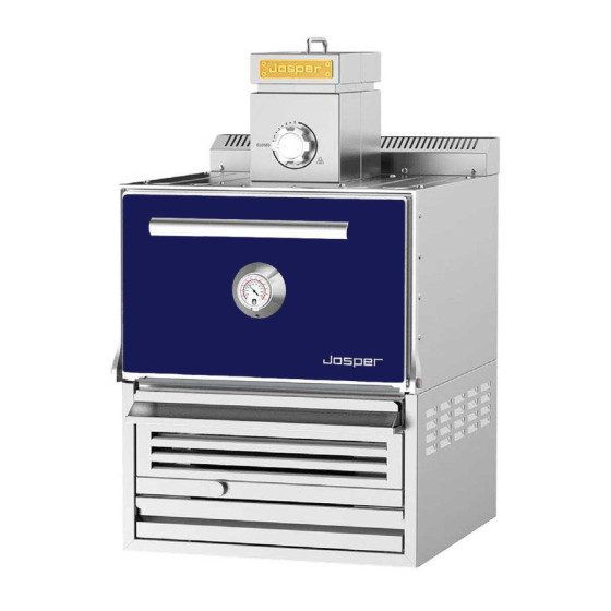 Horno Brasa Josper HJX-Pro S80 | Ref: HJX-PRO-S80 | 60 kg/h | 80 Comensales | 649x1017x1030 mm | Azul