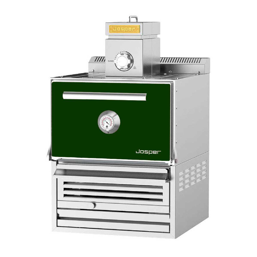Horno Brasa Josper HJX-Pro S80 | Ref: HJX-PRO-S80 | 60 kg/h | 80 Comensales | 649x1017x1030 mm | Verde