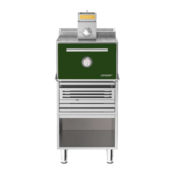 Horno Brasa Josper HJX-Pro S80-T | Producción 60 kg/h | 80 Comensales | 649x1017x1600 mm | Verde