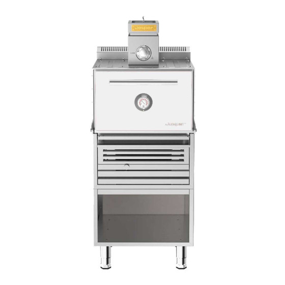 Horno Brasa Josper HJX-Pro S80-T | Producción 60 kg/h | 80 Comensales | 649x1017x1600 mm | Blanco