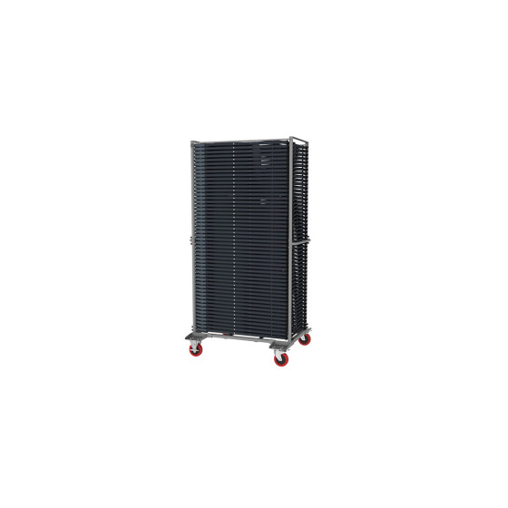 Carro de Transporte Zown Bigalextrolley | Ref: CB030F001 | Altura Ajustable | 4 Ruedas con Freno