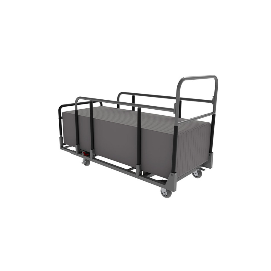 Carro Plegable Extensible Zown Multi-trolley | Ref: CB034F001A | Acero | 362kg Carga | 4 Ruedas