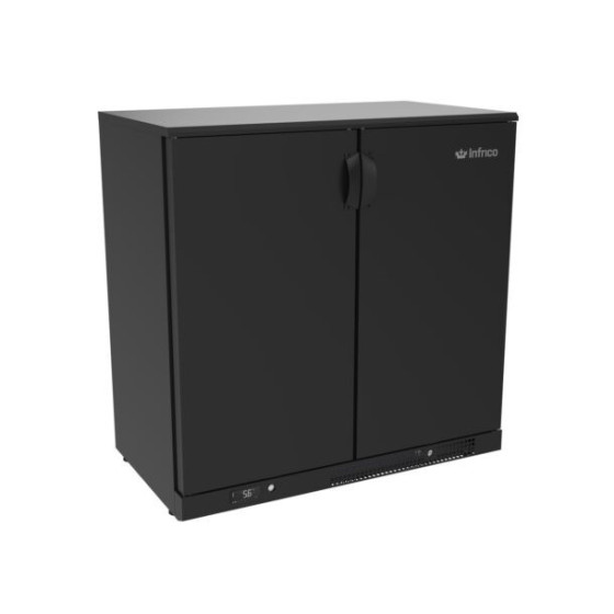 Mostrador Refrigerado Infrico ERV25PP | 220 L | +4/+8°C | 900x510x920mm | R290 | Negro