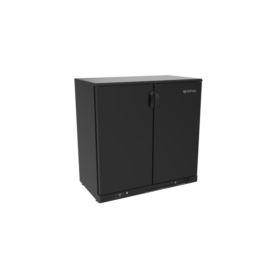 Mostrador Refrigerado Infrico ERV25PP | 220 L | +4/+8°C | 900x510x920mm | R290 | Negro