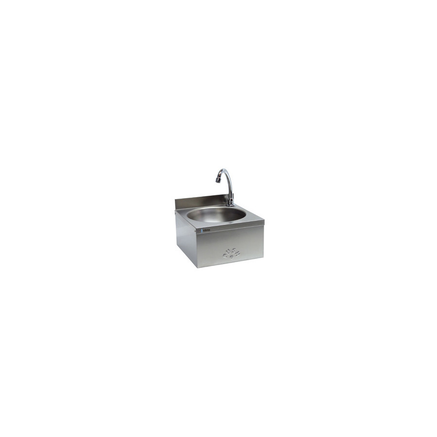 Lavamanos Mural Edenox LM-33 | Sistema Push | Acero Inox Compacto
