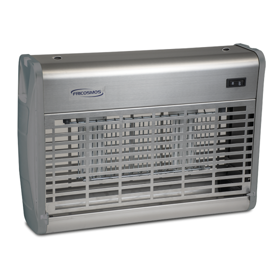 Exterminador de Insectos Eléctrico Inox Fricosmos | Ref: 485810 | 16W | 100 m² | Serie UK-100 LED