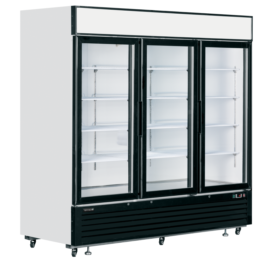 Congelador Expositor | Ref: LGF7500 | 1436L | 3 Puertas Cristal | Vent. | LED | -25/-14°C | R290 | Clase D | 2079x805x2065 mm