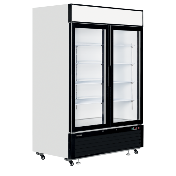 Congelador Expositor | Ref: LGF5000 | 922L | 2 Puertas Cristal | Vent. | LED | -25/-14°C | R290 | Clase C | 1382x805x2065 mm