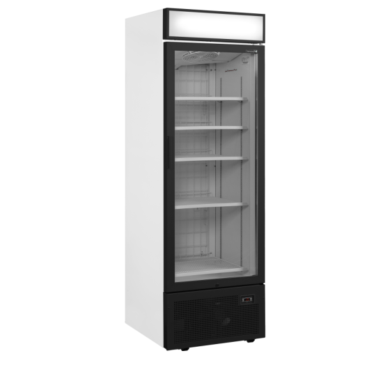 Congelador Vertical Expositor | Ref: UFSC1450GCP NF | 440L | Cierre Aut. | LED | -22/-12°C | R290 | Clase C | 680x761x2149 mm